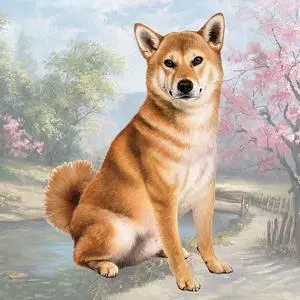 Shiba Inu Tabletop Drink Coaster (1) Shiba Inu Tabletop Drink Coaster (1)