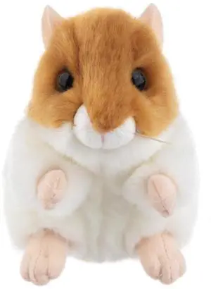 Ganz Heritage Tan and White Hamster 6 inch - Plush Stuffed Animal Toy Ganz Heritage Tan and White Hamster 6 inch - Plush Stuffed Animal Toy