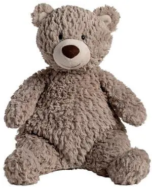 Mary Meyer Stuffed Animal Snuggables Plush Soft Toy, 14-Inches, Gray Teddy Bear Mary Meyer Stuffed Animal Snuggables Plush Soft Toy, 14-Inches, Gray Teddy Bear