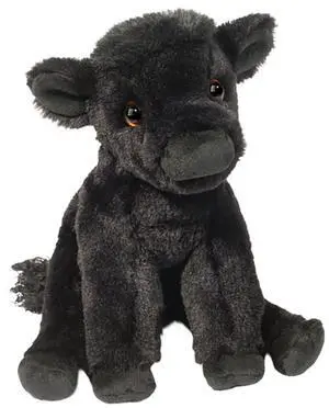 Douglas Deenie Angus Cow Mini Soft Plush Stuffed Animal Toy, 7" Douglas Deenie Angus Cow Mini Soft Plush Stuffed Animal Toy, 7"