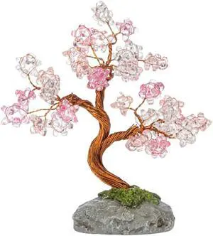Ganz Crystal Expressions Acrylic Cherry Blossom Beaded Tree Figurine, 5.25" Ganz Crystal Expressions Acrylic Cherry Blossom Beaded Tree Figurine, 5.25"