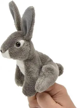Unipak 1199JR Jack Rabbit Plush Finger Puppet, 3.5-inch Height Unipak 1199JR Jack Rabbit Plush Finger Puppet, 3.5-inch Height