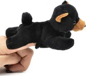 Unipak 1155BK Black Bear Plush Finger Puppet, 5-inch Length Unipak 1155BK Black Bear Plush Finger Puppet, 5-inch Length