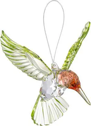 Crystal Expressions Ganz Red Throated Hummingbird Ornament, ACRY-950, 4.5" Crystal Expressions Ganz Red Throated Hummingbird Ornament, ACRY-950, 4.5"