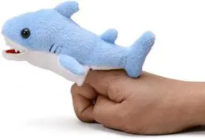 Unipak 1155SK Shark Plush Finger Puppet, 5-inch Length Unipak 1155SK Shark Plush Finger Puppet, 5-inch Length