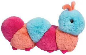 Douglas Munchie Pink Caterpillar Soft Plush Stuffed Animal, 11" Douglas Munchie Pink Caterpillar Soft Plush Stuffed Animal, 11"