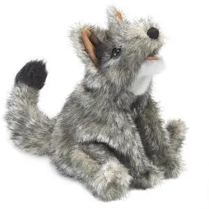 Folkmanis Small Coyote Hand Puppet, 9" Folkmanis Small Coyote Hand Puppet, 9"