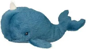 Douglas Marina Navy Whale with Spout Plush Stuffed Animal Toy, 12" Douglas Marina Navy Whale with Spout Plush Stuffed Animal Toy, 12"