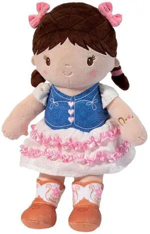 Douglas Toys Fran Cowgirl Soft Doll Plush Stuffed, 9.5 inch Douglas Toys Fran Cowgirl Soft Doll Plush Stuffed, 9.5 inch