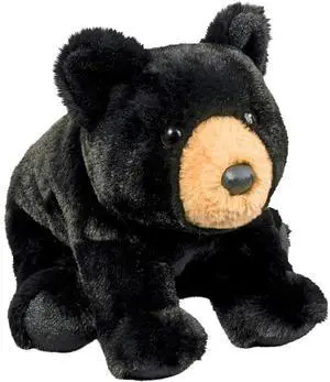Douglas Charlie Black Bear Cub Softie Plush Stuffed Animal, 11" Douglas Charlie Black Bear Cub Softie Plush Stuffed Animal, 11"