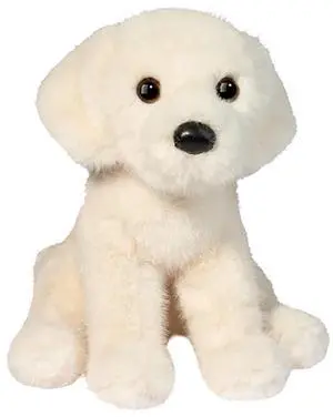 Douglas Ivoree White Lab Plush Stuffed Animal Toy, 12" Douglas Ivoree White Lab Plush Stuffed Animal Toy, 12"