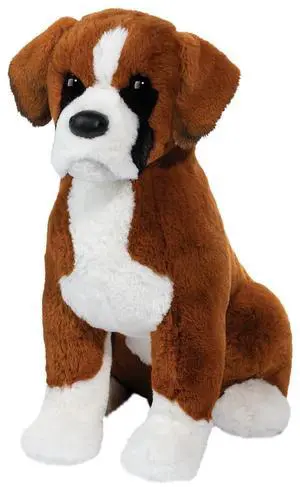 Douglas Chance Boxer Sitting Plush Stuffed Animal Toy, 19 inches Douglas Chance Boxer Sitting Plush Stuffed Animal Toy, 19 inches