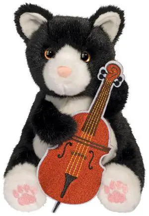 Douglas Toys Sesame Meowstro Cat-Cello Plush Stuffed Animal, 6" Douglas Toys Sesame Meowstro Cat-Cello Plush Stuffed Animal, 6"