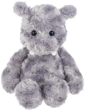 Ganz Li'l Roos Hippo Plush Stuffed Animal Toy, 10" Ganz Li'l Roos Hippo Plush Stuffed Animal Toy, 10"