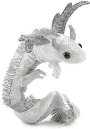 Folkmanis Pearl Dragon Wristlet Finger Puppet Folkmanis Pearl Dragon Wristlet Finger Puppet