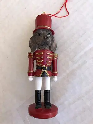 E&S Pets 35358-54 Weimaraner Nutcracker Soldier Dog Ornament E&S Pets 35358-54 Weimaraner Nutcracker Soldier Dog Ornament