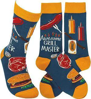 Primitives by Kathy Socks - Socks - Awesome Grill Master Primitives by Kathy Socks - Socks - Awesome Grill Master