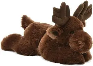 Unipak Flip Flop Moose Plush Figure Toy Stuffed Animal Toy, 12-inch, Grey Unipak Flip Flop Moose Plush Figure Toy Stuffed Animal Toy, 12-inch, Grey