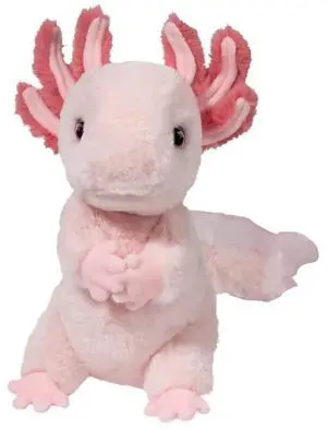 Douglas Luisa Pink Axolotl Plush Stuffed Animal, 11" Tall Douglas Luisa Pink Axolotl Plush Stuffed Animal, 11" Tall