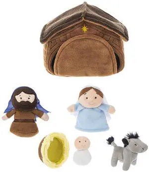 Nativity Scene Plush Learn and Grow Activity Set (6 pc. set) Nativity Scene Plush Learn and Grow Activity Set (6 pc. set)