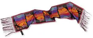 Laurel Burch Silk Scarf Rainbow Cats Laurel Burch Silk Scarf Rainbow Cats