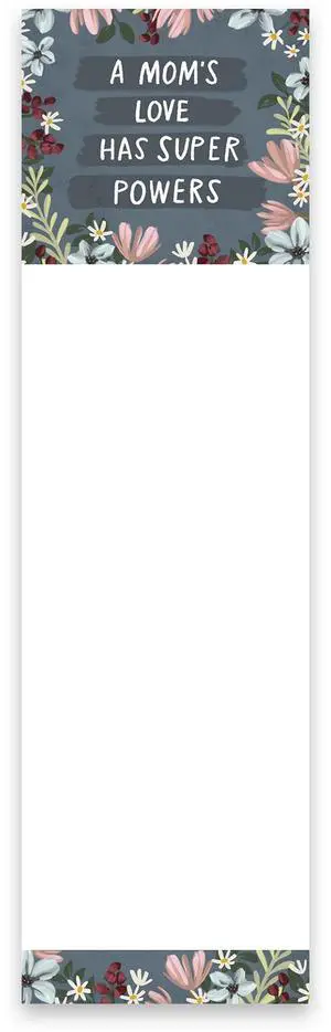Primitives by Kathy A Mom's Love Has Super Powers Magnetic Paper List Notepad Primitives by Kathy A Mom's Love Has Super Powers Magnetic Paper List Notepad