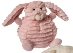 Mary Meyer Puff Ball Bunny Plush Stuffed Animal Toy, 6", Pink Mary Meyer Puff Ball Bunny Plush Stuffed Animal Toy, 6", Pink