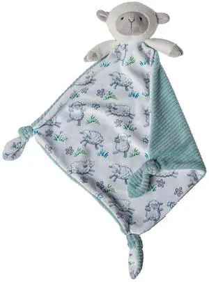 Mary Meyer Little Knottie Plush Toy, Lamb Blanket, 10" x 10" Mary Meyer Little Knottie Plush Toy, Lamb Blanket, 10" x 10"