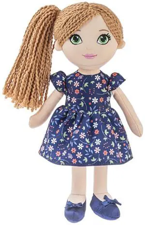 Ganz This is Me! Mila Stuffed Toy Doll, 12" with Brown Hair and Green Eyes Ganz This is Me! Mila Stuffed Toy Doll, 12" with Brown Hair and Green Eyes