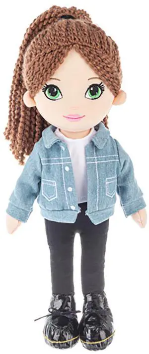 Ganz This is Me! Kayla Stuffed Toy Doll, 12" with Brown Hair and Workout Outfit Ganz This is Me! Kayla Stuffed Toy Doll, 12" with Brown Hair and Workout Outfit