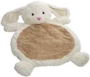 Mary Meyer Bestever Baby Mat, Cream Bunny Mary Meyer Bestever Baby Mat, Cream Bunny