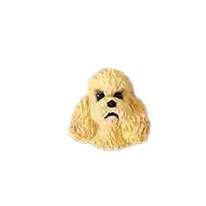 Conversation Concepts Poodle Apricot w/Sport Cut Earrings Post Conversation Concepts Poodle Apricot w/Sport Cut Earrings Post