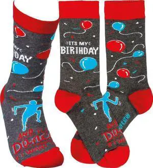 Primitives By Kathy Socks - It's My Birthday & I'll Dance If I Want To Primitives By Kathy Socks - It's My Birthday & I'll Dance If I Want To