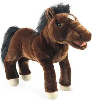 Folkmanis Horse Hand Puppet, 20" Folkmanis Horse Hand Puppet, 20"