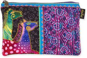 Laurel Burch Classic Horses Prancing Mares Cosmetic Bag (multi/pink/purple C) Laurel Burch Classic Horses Prancing Mares Cosmetic Bag (multi/pink/purple C)