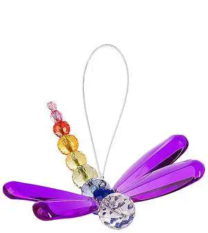 Ganz Crystal Expressions Small Beaded Dragonfly Ornament/Sun-catcher (Purple) Ganz Crystal Expressions Small Beaded Dragonfly Ornament/Sun-catcher (Purple)
