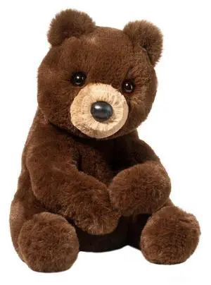 Douglas Toys Plush Bruno Brown Bear Stuffed Animal, 9" Tall Douglas Toys Plush Bruno Brown Bear Stuffed Animal, 9" Tall