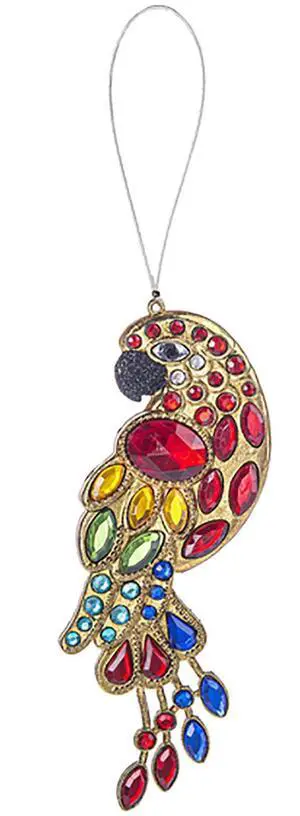 Ganz Radiant Parrot Acrylic Crystal Ornament/Suncatcher, 4.5" Ganz Radiant Parrot Acrylic Crystal Ornament/Suncatcher, 4.5"