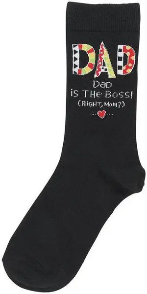 Enesco Our Name Is Mud Cuppa Doodle Dad Socks Enesco Our Name Is Mud Cuppa Doodle Dad Socks