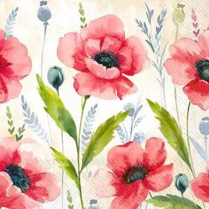 Boston International 6.5 x 6.5 in. Paper Lunch Napkin Mohana Cream Boston International 6.5 x 6.5 in. Paper Lunch Napkin Mohana Cream