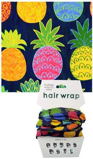 Spoontiques Pineapples Hair and Face Wrap Spoontiques Pineapples Hair and Face Wrap