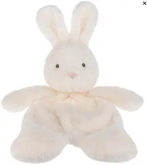 Baby Ganz Bryer Cream Bunny Flat-A-Pat Plush Stuffed Animal, 11" Baby Ganz Bryer Cream Bunny Flat-A-Pat Plush Stuffed Animal, 11"