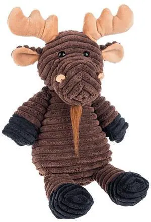 Ganz Ribbles Brown Moose Corduroy Plush Stuffed Animal Toy, 12" Ganz Ribbles Brown Moose Corduroy Plush Stuffed Animal Toy, 12"