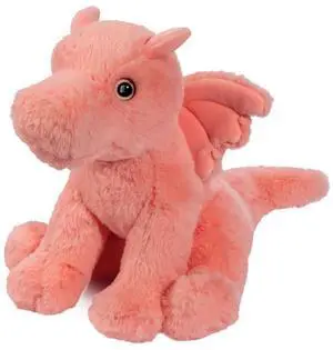 Douglas Cuddle Toys Ronnie PInk Dragon Soft Plush Stuffed Animal, 9" Douglas Cuddle Toys Ronnie PInk Dragon Soft Plush Stuffed Animal, 9"