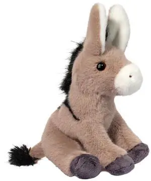 Douglas Toys Jackie Donkey Mini Plush Stuffed Animal Toy, 7 inches Douglas Toys Jackie Donkey Mini Plush Stuffed Animal Toy, 7 inches