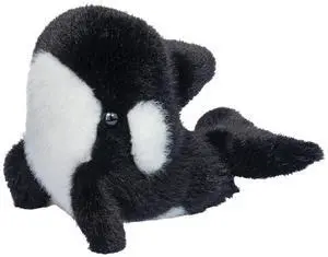 Douglas Lil Baby Orca Whale Plush Stuffed Animal Toy 5.5" long Douglas Lil Baby Orca Whale Plush Stuffed Animal Toy 5.5" long