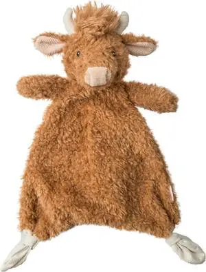 Mary Meyer Lovey for Babies Again Friends Soft Snuggle Toy, 11" Highland Cow Mary Meyer Lovey for Babies Again Friends Soft Snuggle Toy, 11" Highland Cow
