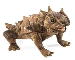 Folkmanis Horned Lizard Hand Puppet Folkmanis Horned Lizard Hand Puppet