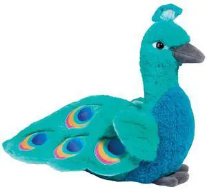 Douglas Pattie Peacock Plush Stuffed Animal Toy, 12" Douglas Pattie Peacock Plush Stuffed Animal Toy, 12"