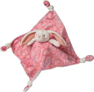 Mary Meyer Stuffed Animal Lovey Security Blanket, 13 x 13-Inches, Bella Bunny Mary Meyer Stuffed Animal Lovey Security Blanket, 13 x 13-Inches, Bella Bunny